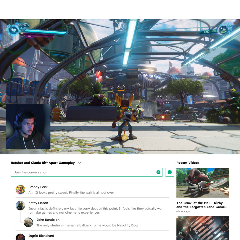 Press X Desktop Stream